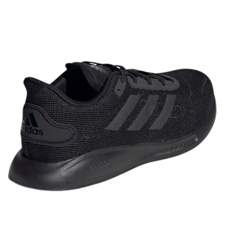 Buty Do Biegania Biegowe Męskie Czarne Wygodne ADIDAS GALAXAR RUM