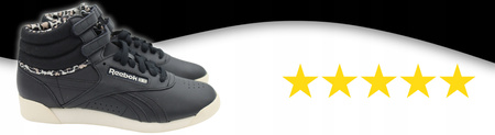 Buty Damskie Sportowe Czarne Na Fitness Wygodne REEBOK V60217