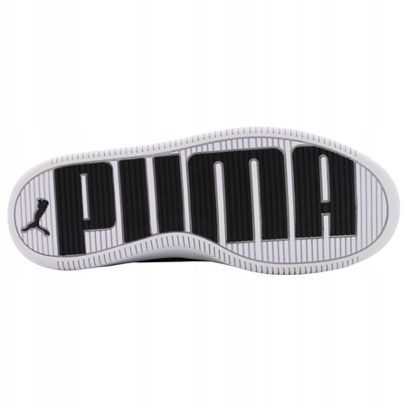 Buty damskie PUMA LILY PLATFORM Sneakersy sportowe czarne skóra 