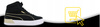 Buty Damskie PUMA CARINA Czarne Wysokie Wygodne Rzep 