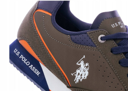 Buty męskie sportowe NOBIL003 MIL001 wygodne