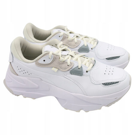 Buty Damskie Sportowe Wygodne Skóra Skórzane Białe PUMA ORKID