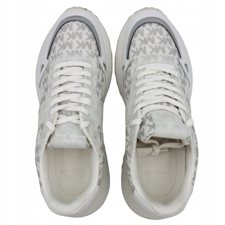 Buty Sneakersy Wygodne Męskie Sportowe Białe Skórzane MICHAEL KORS 