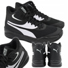Buty Koszykarskie Męskie Wygodne Czarne Skórzane PUMA TRIPLE MID R. 40,5