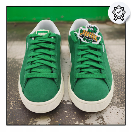 BUTY MĘSKIE SPORTOWE WYGODNE PUMA SUEDE PATCH 39538801 r. 41