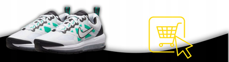Buty sportowe męskie białe NIKE AIR MAX GENOME wygodne 