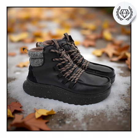 Buty damskie ocieplane jesień zimę lekkie wygdne heydude 44357060 