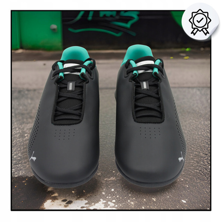 Buty Sportowe czarne Męskie Puma MAPF1 Drift skóra lekkie 
