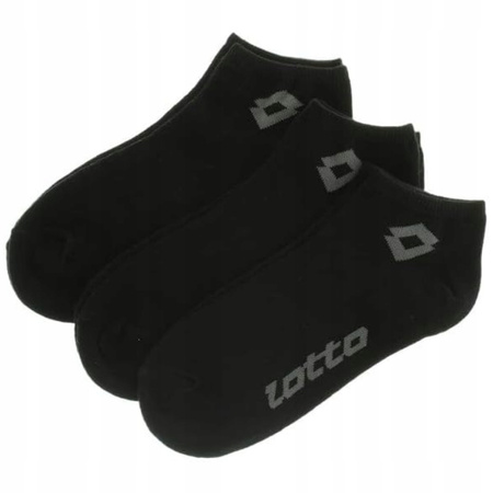 SKARPETKI CZARNE LOTTO NISKIE STOPKI 1.20.00001-1-1 