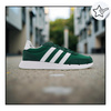 Buty męskie sportowe wygodne zielone sneakersy adidas run H00354