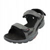 Sandały Męskie Wygodne Lekkie Na Lato DK 8137 GRAY/ORANGE