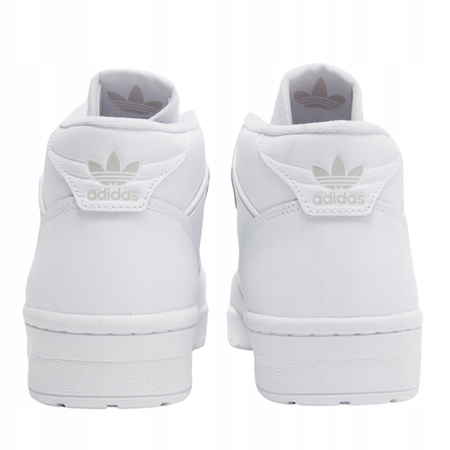 Buty Męskie Sportowe Wysokie ADIDAS RIVALRY wygodne BIAŁE 
