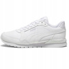 Buty Sportowe Męskie Wygodne Białe Skórzane Skóra PUMA ST RUNNER 