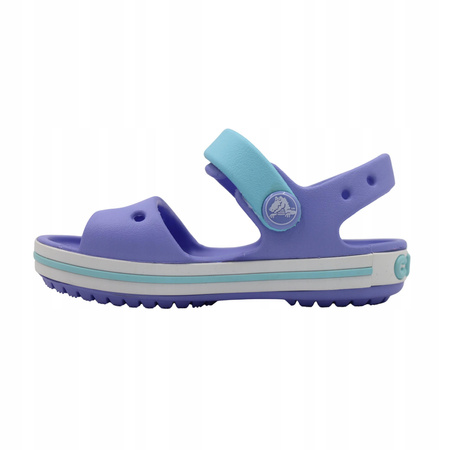 Sandały dziecięce lekkie wygodne fioletowe crocs crocband 128565q6 