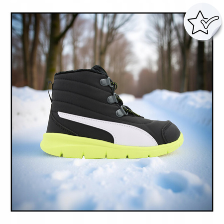 Buty dziecięce sportowe PUMA wysokie 190113 08 jesień zima