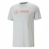 KOSZULKA MĘSKA SZARA PUMA MAPF1 LOGO 53848202 r. XL