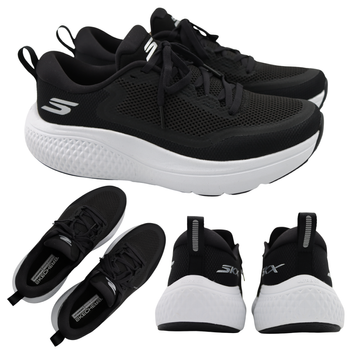 Buty sportowe męskie do biegania lekkie wygodne skechers 246086/bkw