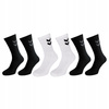 Skarpety sportowe wygodne mix czarne i białe hummel 3 x 3pak 22030 