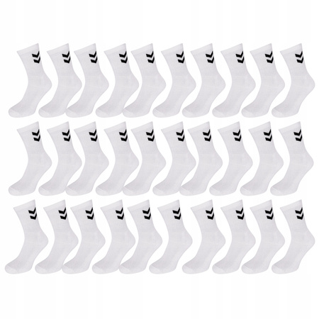 Skarpety sportowe białe wygodne hummel