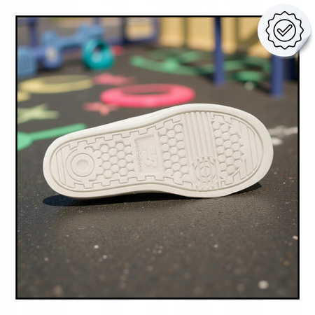 Buty Dziecięce Sportowe Do Szkoły Wygodne Lekkie Białe NEW BALANCE