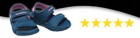 Sandały Sandałki Dziecięce Na Lato Rzepy NEW BALANCE IOSPSDNP 