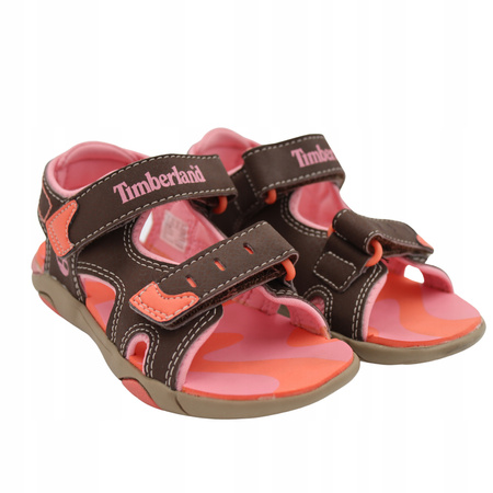 SANDAŁY DZIECIĘCE NA RZEP LEKKIE WYGODNE TIMBERLAND 50876