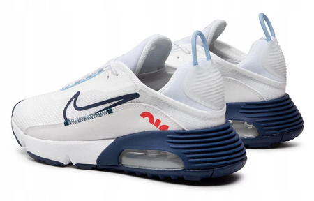 Buty Męskie Nike AIR MAX 2090 Sneakersy Białe Wygodne Miejskie Skóra