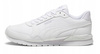 Buty Sportowe Męskie Wygodne Białe Skórzane Skóra PUMA ST RUNNER