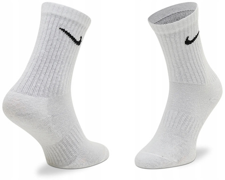 Skarpetki Unisex Bawełniane Wysokie Białe Szare Czarne NIKE R. 38-42