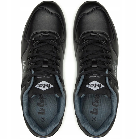 Buty Męskie Wygodne Czarne na co dzień lifestyle Niskie LEE COOPER 