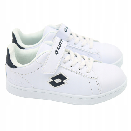 BUTY DZIECIĘCE SPORTOWE BIAŁE KOMUNIJNE WYGODNE LOTTO 2600271K 1059