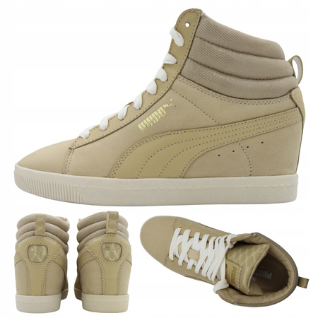 Buty Damskie PUMA Classic Wedge Sportowe wysokie 