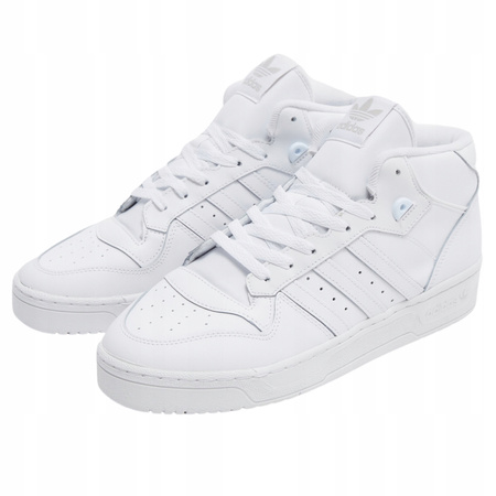 BUTY SPORTOWE MĘSKIE WYGODNE BIAŁE ADIDAS RIVALRY MID ID9427 r. 42