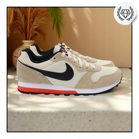 Buty Sportowe Męskie NIKE MD RUNNER 2 Brązowe wygodne 