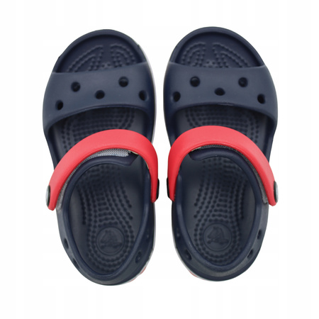 SANDAŁKI DZIECIĘCE LEKKIE WYGODNE GRANATOWE CROCS CROCBAND 12856485 