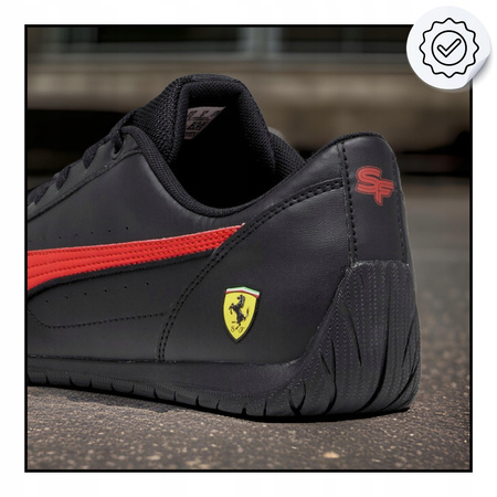 BUTY SPORTOWE MĘSKIE LEKKIE WYGODNE PUMA FERRARI NEO CAT 307812 01 r. 44,5