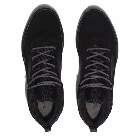 Buty męskie SKÓRZANE czarne Timberland Field Trekker WODOODPORNE
