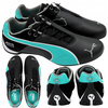 BUTY SPORTOWE MĘSKIE WYGODNE SKÓRA PUMA MAPF1 FUTURE CAT 308155 01 r. 48