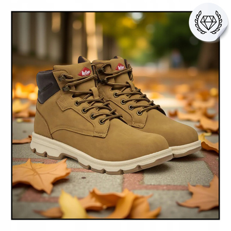 BUTY MĘSKIE ZIMOWE TRAPERY WYSOKIE LEE COOPER LCJ-24-01-2949MA