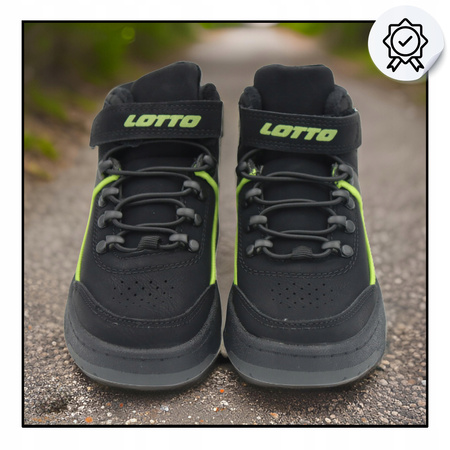 BUTY DZIECIĘCE ZIMOWE WYGODNE OCIEPLANE LOTTO JABSTER 2600510K 1119 