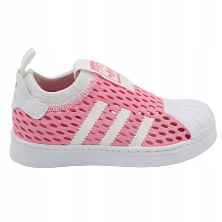 Buty Dziecięce Sportowe Wsuwane Wygodne ADIDAS SUPERSTAR 360 2.0