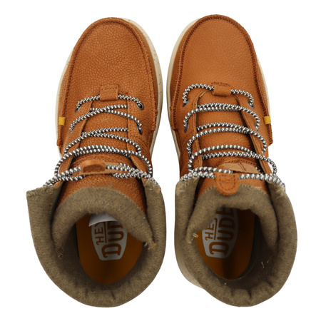 BUTY MĘSKIE LEKKIE SKÓRZANE HEYDUDE BRADLEY BOOT LEATHER 40189 21N 