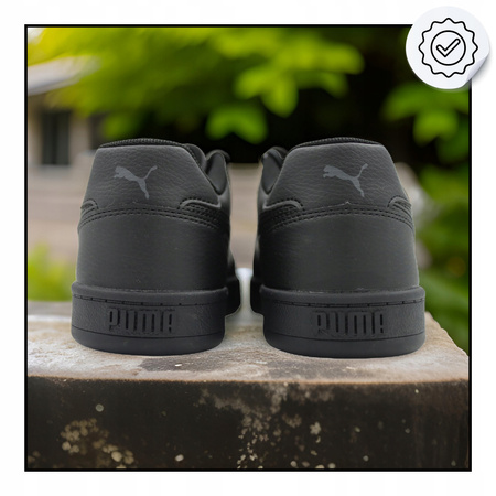 Buty Młodzieżowe CZARNE PUMA CAVEN 2.0 SNEAKERSY SPORTOWE CASUAL r. 37