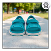 SANDAŁY DZIECIĘCE LEKKIE WYGODNE TURKUSOWE CROCS CROCBAND 148544SL