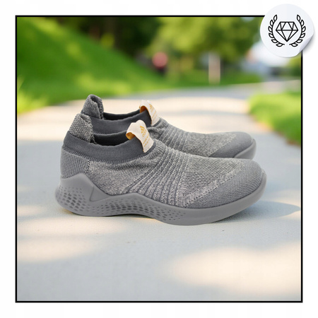 Buty Sportowe Dziecięce Adidas RapidaBounce+ G27372 Szare 