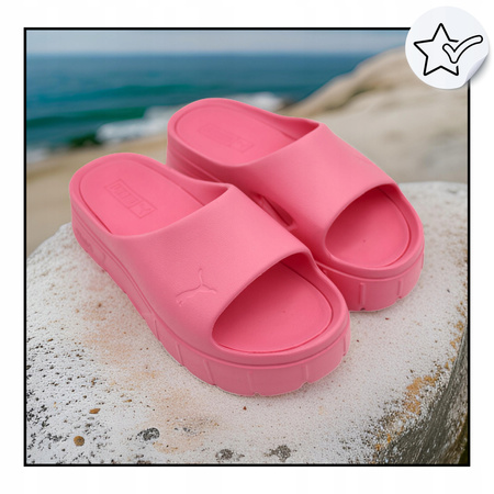 KLAPKI DAMSKIE NA BASEN NA PLAŻE PUMA MAYZE STACK INJEX 389454 08 