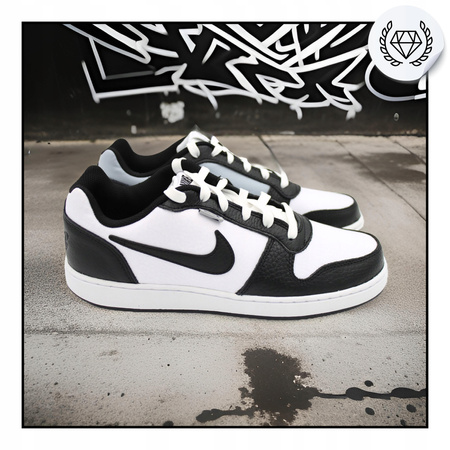 Buty sportowe męskie białe SKÓRA NIKE EBERNON LOW wygodne 