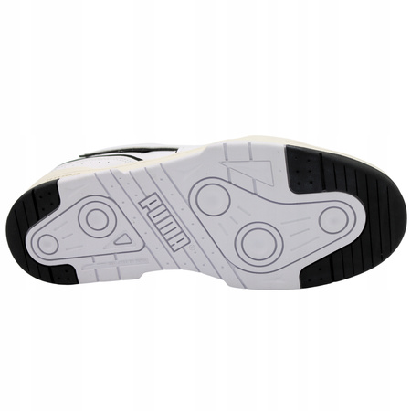 Buty Męskie Sportowe Skóra Białe Wygodne PUMA SLIPSTREAM BBALL