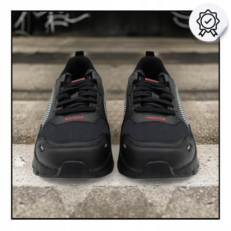 Buty męskie sportowe czarne na tening Puma 392609 10 