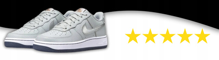 BUTY SPORTOWE MŁODZIEŻOWE WYGODNE SNEAKERSY NIKE AIR FORCE CT3839004 